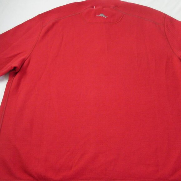 Tommy Bahama Men's 1/4 Zip Stanford Cardinals Reversible Sweater Size Large NEW - Picture 4 of 4